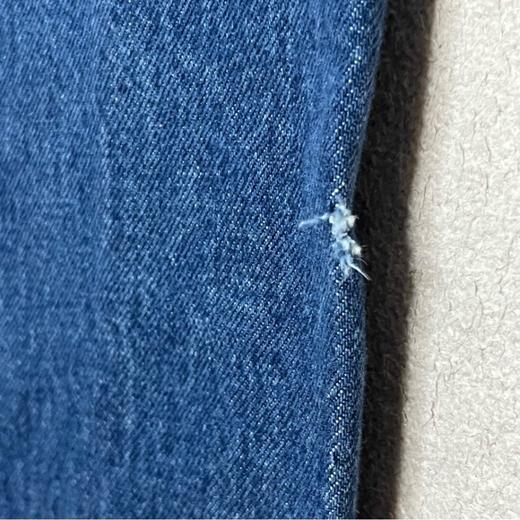 Carhartt Flame Resistant Straight Leg Denim Blue Jeans-Men’s 34x36-Workwear-EUC - Picture 8 of 13